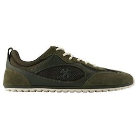 Baskets de Voyage - Tory Burch - Cuir - Kaki Vert Kaki