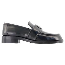 Slipper - Acne Studios - Leder - Schwarz Schwarz