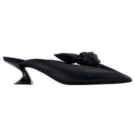 Pumps Kitten Bow - Lanvin - Pelle - Nero Nero