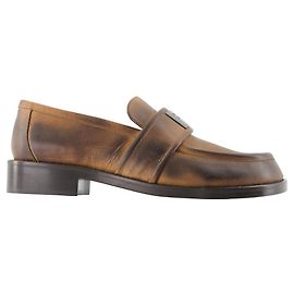Slipper - Acne Studios - Leder - Braun Braun