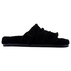 Ines Sport Sandals - Tory Burch - Leather - Black Black