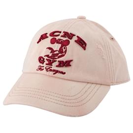 Cappello - Acne Studios - Cotone - Rosa Rosa
