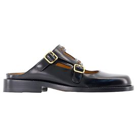 Mules Sabot - Marni - Leather - Black Black