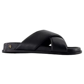 Emi Sandals - ANINE BING - Leather - Black Black