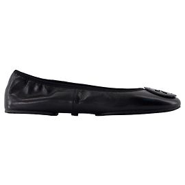Ballerine da Viaggio Minnie - Tory Burch - Pelle - Nero Nero