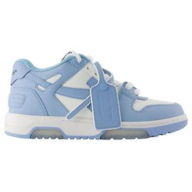 Out Of Office Sneakers - OFF WHITE - Leather - White Blue