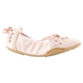 Bailarinas Bilaria - Acne Studios - Seda - Rosa Rosa