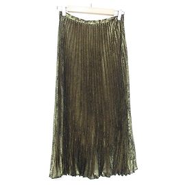 Autre Marque Gonna lunga svasata Banana Republic D'oro