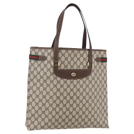 Gucci Vintage tote GG Canvas Beige