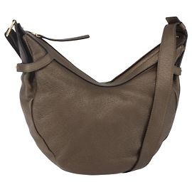 Bolsa de ombro vintage Salvatore Ferragamo em couro Marrom