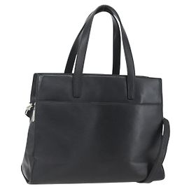 Sac en cuir Anagram vintage Loewe Noir