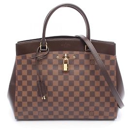 Louis Vuitton Rivoli MM Handtasche Braun Damier ebene