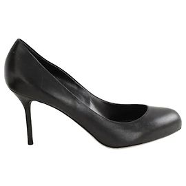 Sergio Rossi Tacchi in pelle nera Nero