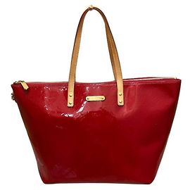 Borsa a Spalla Louis Vuitton Vernis Bellevue GM M93587 Rosso
