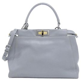 Bolsa Fendi Peekaboo Marrom