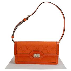 Gucci Bolso de Hombro Mini Luce Naranja