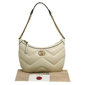Gucci Petit sac GG Marmont W Blanc