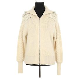 Isabel Marant Ecru Wollweste Roh