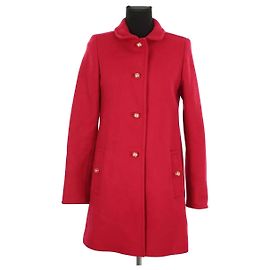 Paul & Joe Red wool coat Red