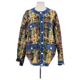 Dsquared2 Bunte Baumwolljacke Mehrfarben
