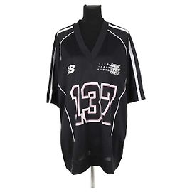 Ganni Camiseta negra Negro