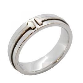 Tiffany & Co Tiffany T schmaler Ring aus 18K Weißgold Andere