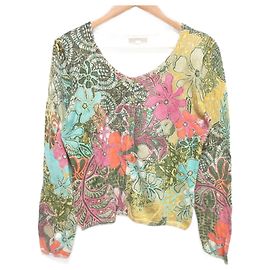 Cárdigan de punto con estampado de flor JUNGLE de Kenzo Multicolor