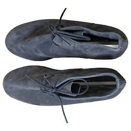 Repetto Ivanoe Oxford Stiefel dunkelgrau Leder Anthrazitgrau