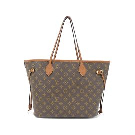 Bolsa Louis Vuitton Monogram Neverfull Inside-Out MM Marrom