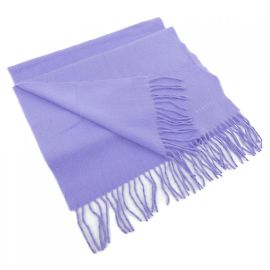 Écharpe en cachemire Hermès en violet Violet