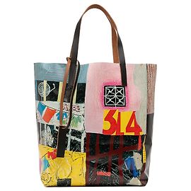 Bolsa Tote de PVC Multi Impressão Marni Multicor