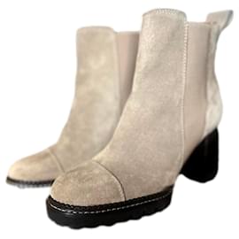See by Chloé Bottines Beige