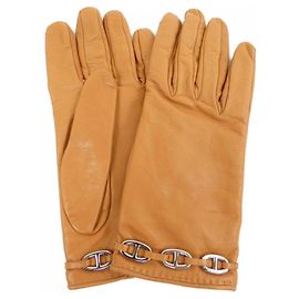 Guanti Caldi Marroni Hermès Marrone