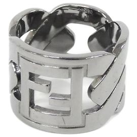 Fendi Ruthenium Band Ring Andere