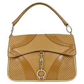Prada Vitello Drive Leather Marron