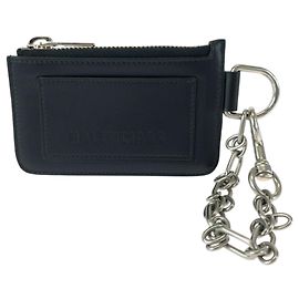 Portafoglio in pelle nera da uomo BALENCIAGA Nero