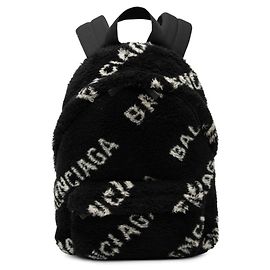 Balenciaga Everyday Backpack 552379 Black White