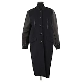 Bash Black wool coat Black