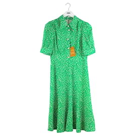 Lk Bennett Robe verte Vert
