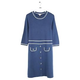 Lk Bennett Robe bleue Bleu