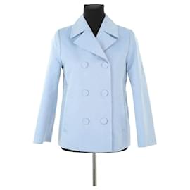 Paul & Joe Blue cotton jacket Blue