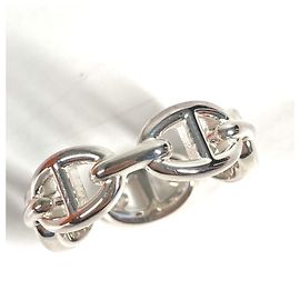 Anello Chaine d'Ancre di Hermès Argento