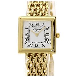 Orologio Chopard Oro Giallo 18K Quadrante Bianco D'oro
