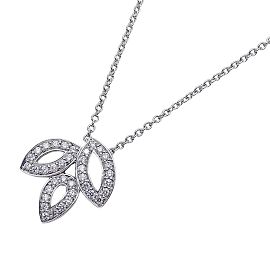 Harry Winston Damen Diamant Lily Cluster Mini-Halskette Andere