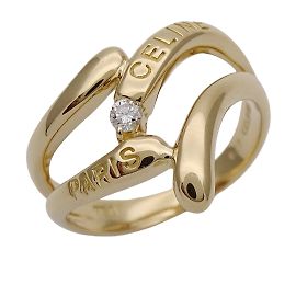 Céline Celine 18K Gelbgold Diamantring Andere