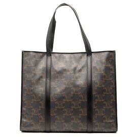 Céline Borsa Tote Triomphe Celine Marrone Nero