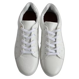 Baskets Autruche Nuages Loro Piana Blanc