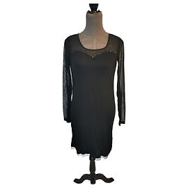 Diesel Il piccolo vestito nero Nero Argento