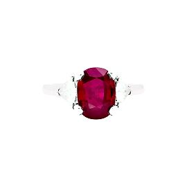 Autre Marque Mellerio Ring, platinum, platinum, diamonds. Other