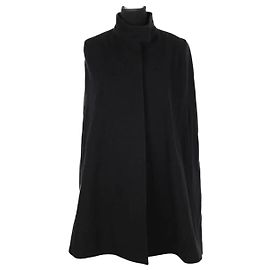 Bash Schwarzer Wollcape Schwarz